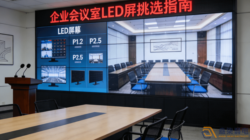 企業(yè)會議室LED屏挑選指南 